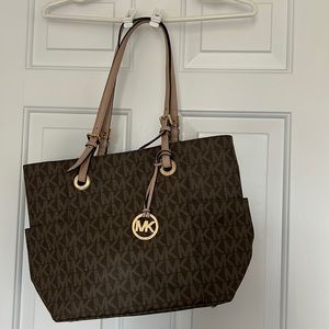 Michael Kors brown shoulder bag